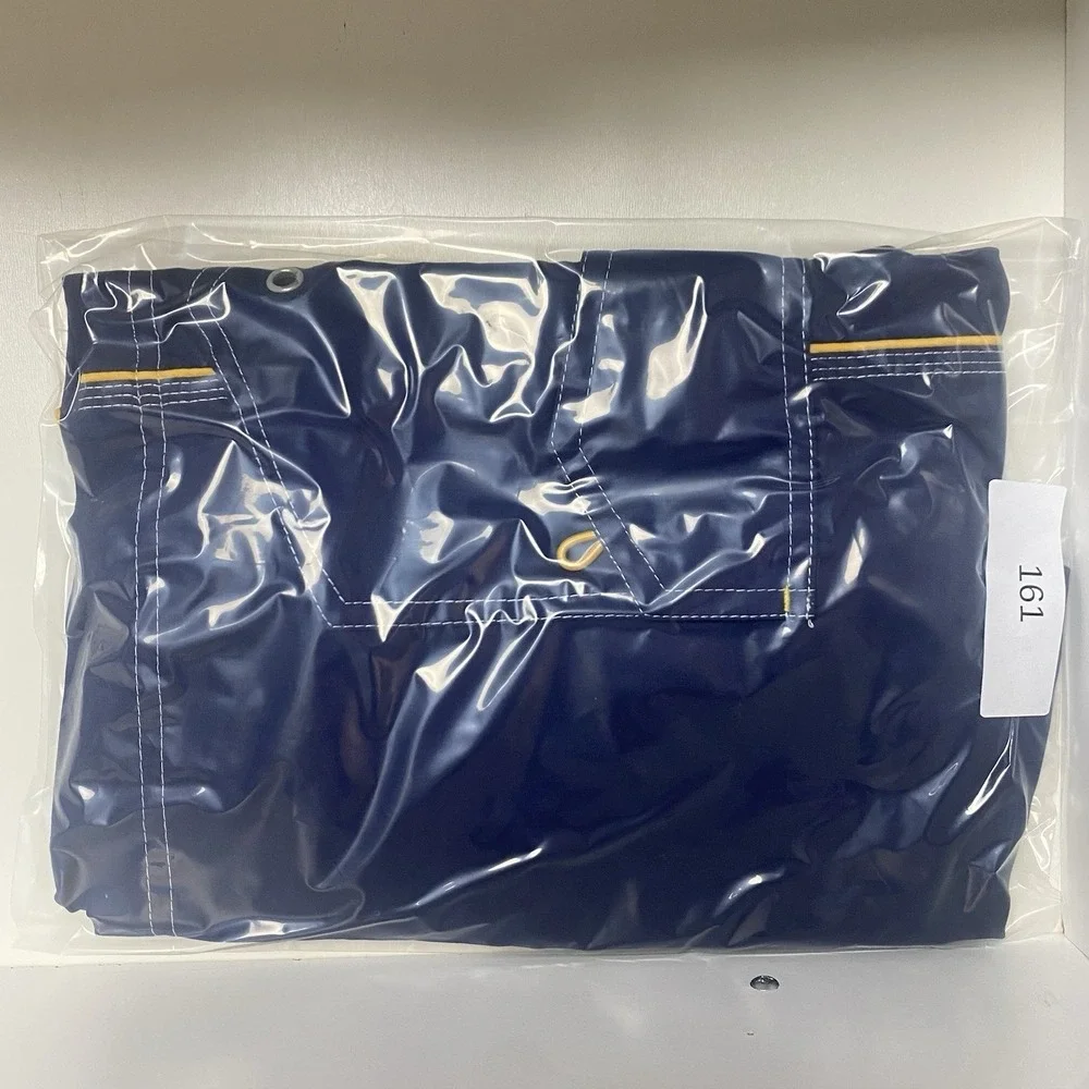 Corona Extra Beer Board Short Mens 36 Blue Yellow Swim Trunks Bathing Suit